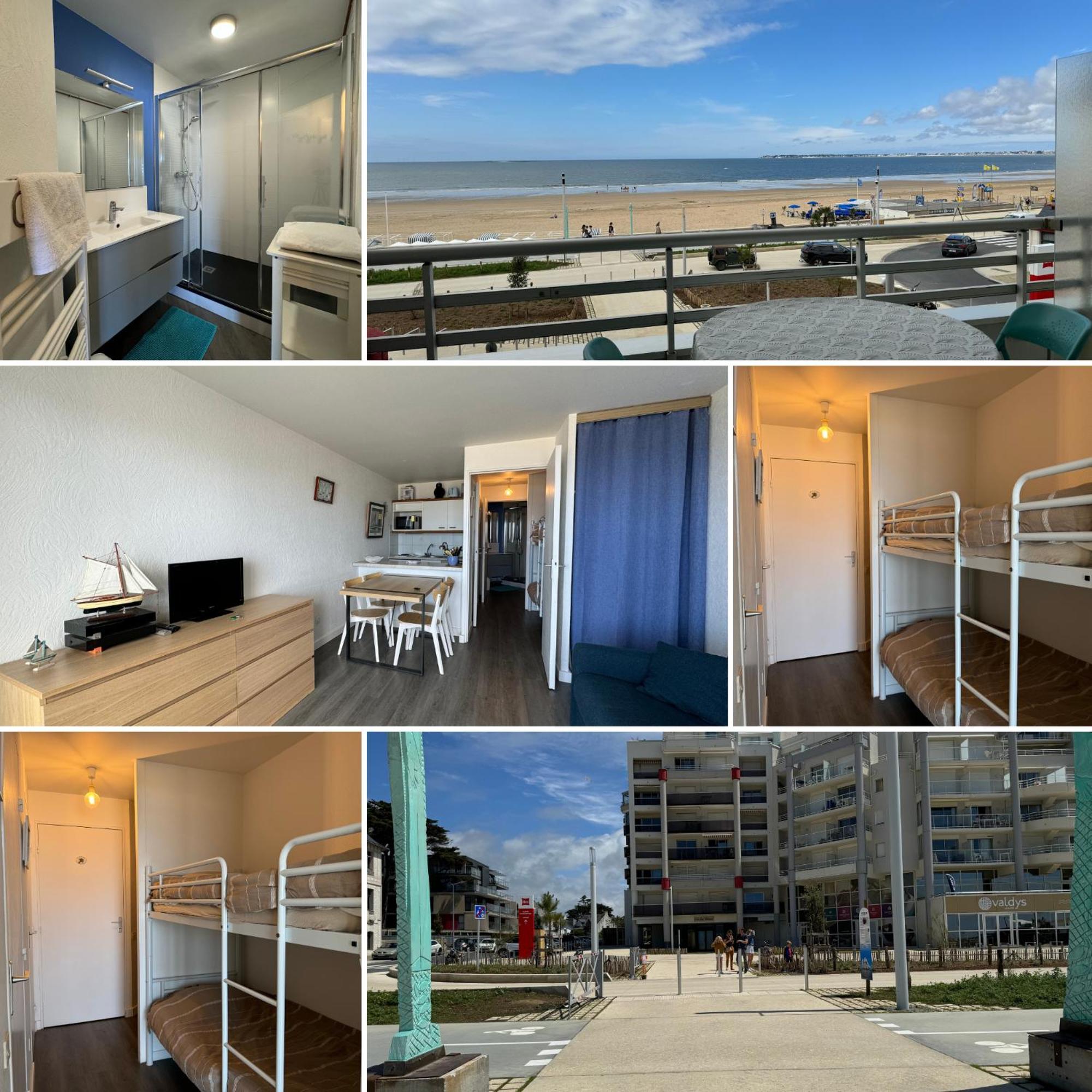 Cocon Cotier - Vue Sur Mer - Parking - Proche De La Thalasso - Terrasse Pornichet Kültér fotó