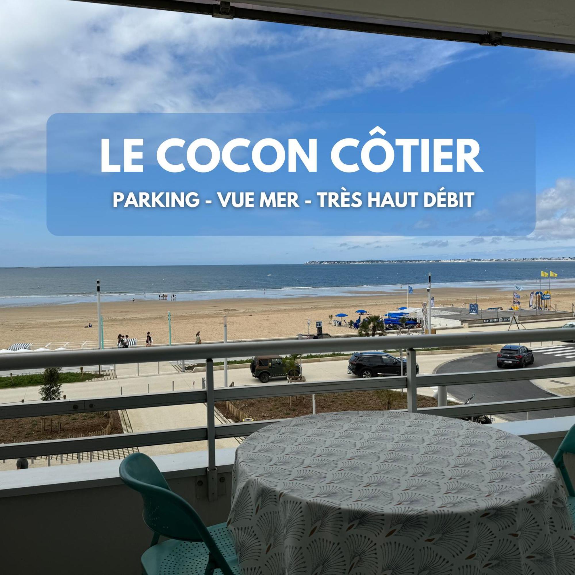 Cocon Cotier - Vue Sur Mer - Parking - Proche De La Thalasso - Terrasse Pornichet Kültér fotó